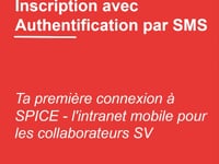 Dans ce tutoriel vidéo, tu apprendras comment te connecter à SPICE avec l'authentification par SMS. 
